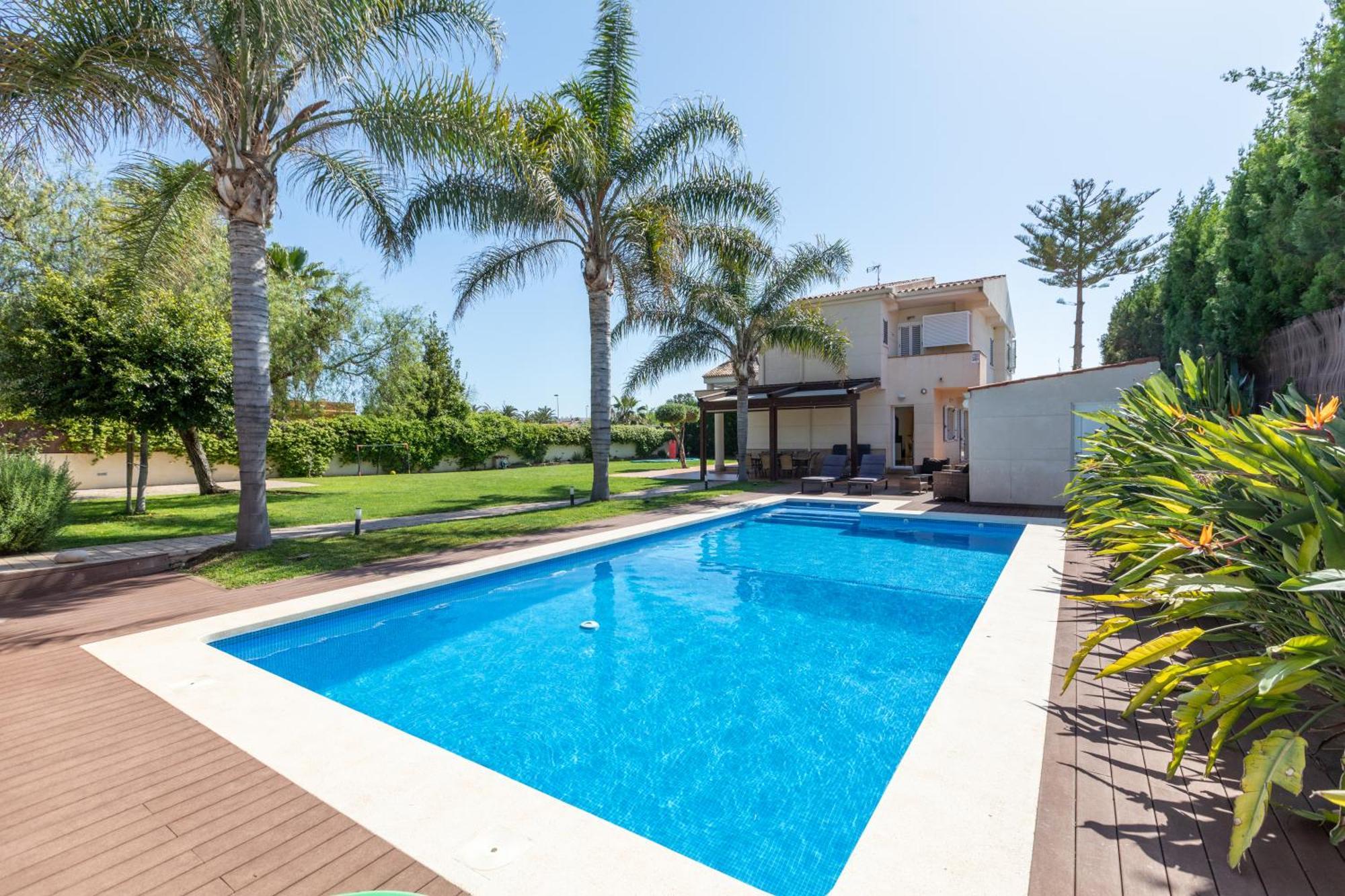 Casa Junto Al Mar Con Jardin Villa Sagunto Exterior photo