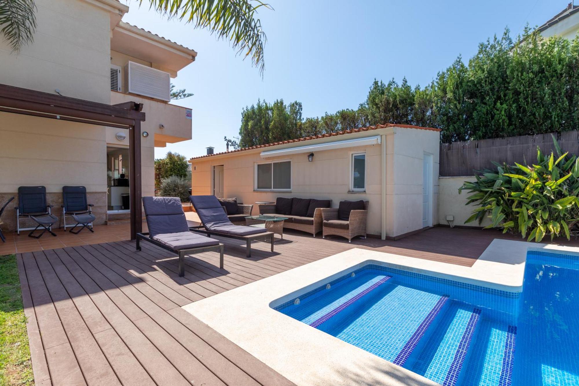 Casa Junto Al Mar Con Jardin Villa Sagunto Exterior photo